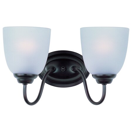 Maxim Stefan 2-Light Bath Vanity 10072FTOI